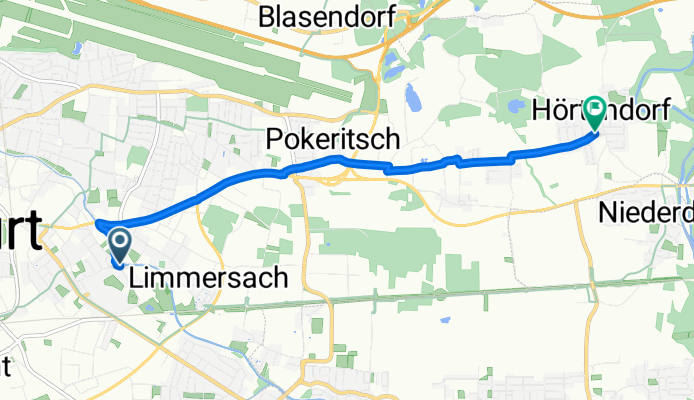 Route in Klagenfurt am Wörthersee