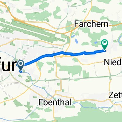 Route in Klagenfurt am Wörthersee