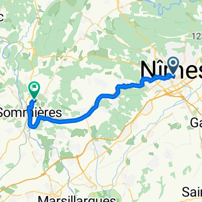 Nîmes to Villevieille
