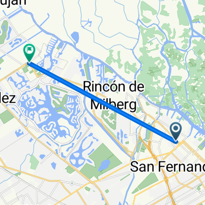 Ruta desde Avenida Cazón
