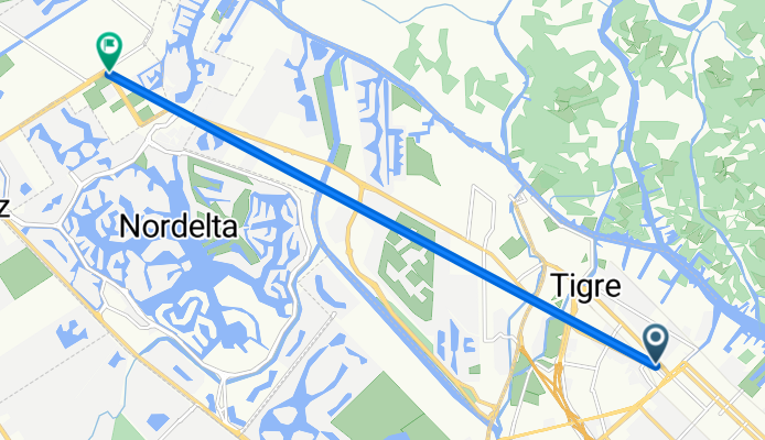 Ruta desde Avenida Cazón