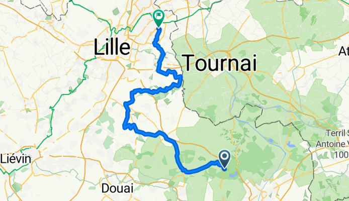 Trouee d'Arenberg - Mons-en-Pévèle - Pogačars fall - carrefour l'arbre - Roubaix