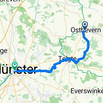 Friedensroute - Tag 4 - Von Ostbevern nach Münster
