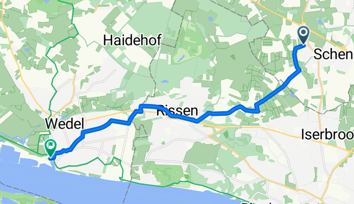 Ehemals Dornkamp, Schenefeld nach Hakendamm, Wedel
