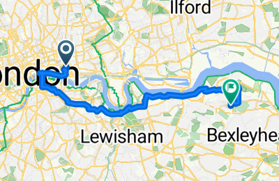 Petticoat Square, London to Greenwich, London