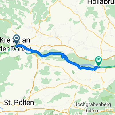 Wachaustraße nach Nibelungenplatz