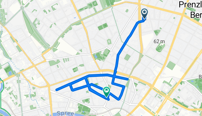 Sredzkistraße, Berlin nach Sophienstraße, Berlin