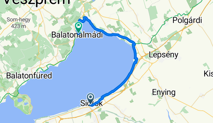 Fő utca, Siófok - Noszlopy Gáspár utca, Balatonalmádi