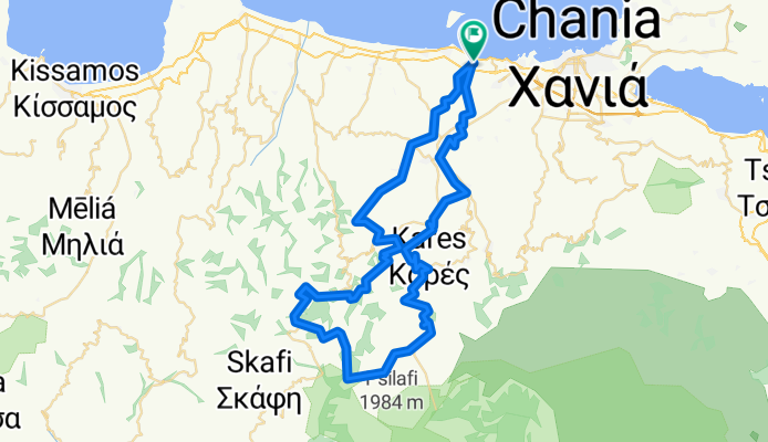 Chania-Omalos-Chania