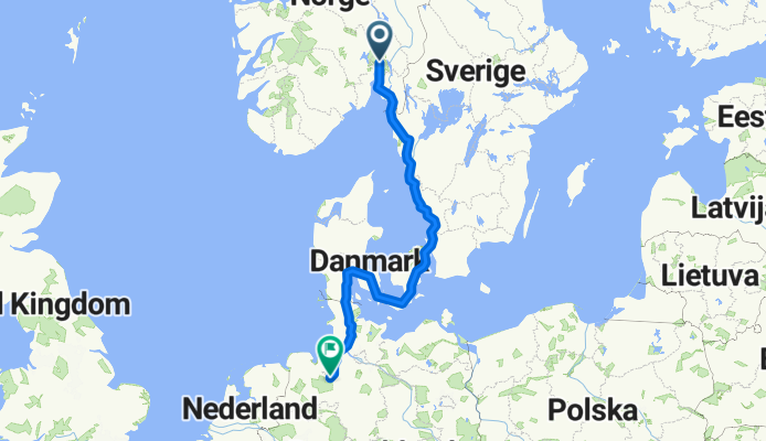 oslo to Bremen