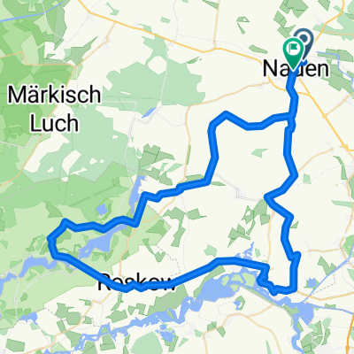 Route in Nauen
