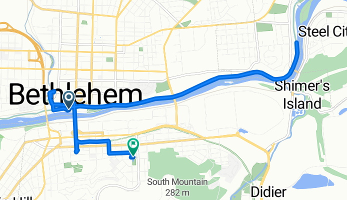 D-L Trail, Bethlehem to Atlantic St, Bethlehem