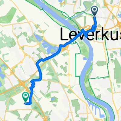 Von-Ketteler-Straße, Leverkusen nach Bertha-Sander-Straße, Köln
