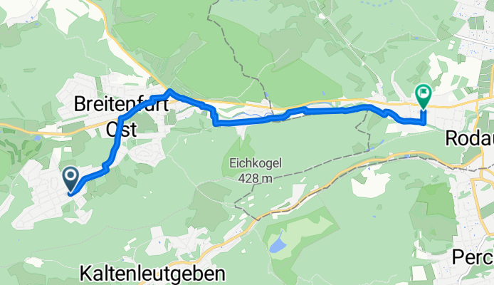 Hirschentanzstraße to B13