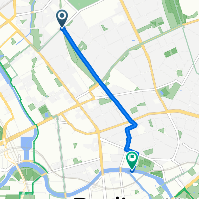 City Centre, Berlin to Nördlich Monbijoubrücke, Berlin