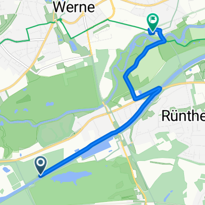 Bergkamen nach Lippestraße, Werne