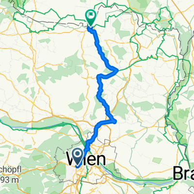 Von Wien bis Laa an der Thaya