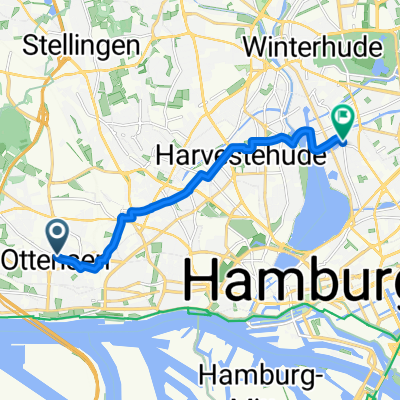 Altona nach Winterhuder Weg B