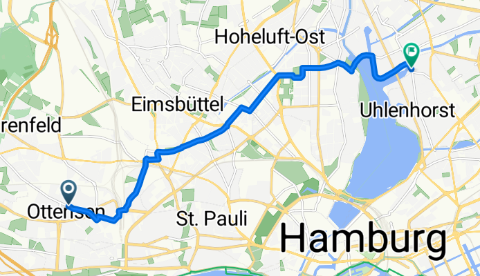 Altona nach Winterhuder Weg B