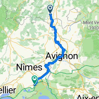 9.Tag (6.8.) bourg-saint-andenol nach saint gilles