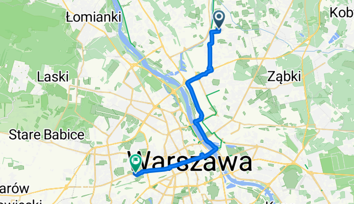 Warzelnicza, Warszawa do Wolska, Warszawa