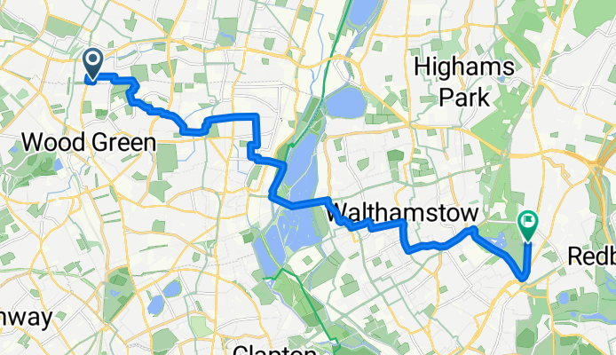 Berkshire Gardens to Hollybush Hill