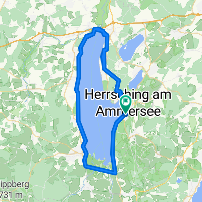 Von Herrsching am Ammersee Rundreise
