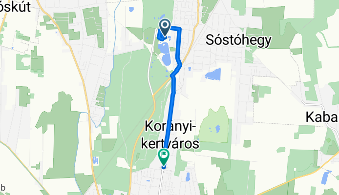 Sóstógyógyfürdő, Nyíregyháza - Korányi Frigyes utca, Nyíregyháza