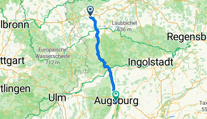 Herrieden - Augsburg