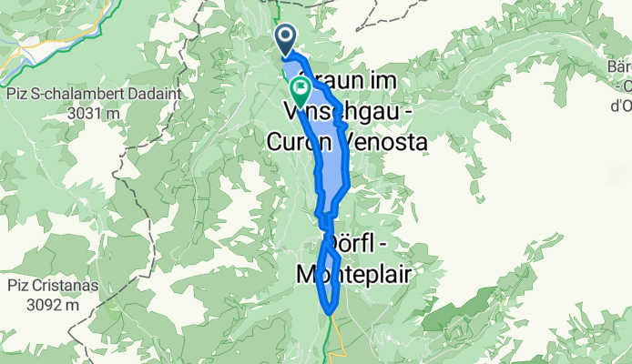 Runde - Reschensee und Heidersee mit lecker Stopp beim Zenner