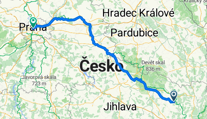 Útvonal ide: Železná