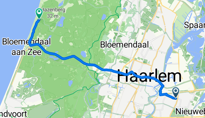 Prins Bernhardlaan to Parnassiaweg