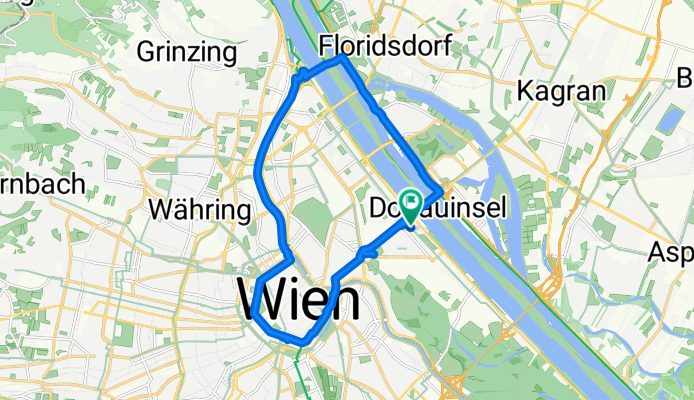 Route in Vienna