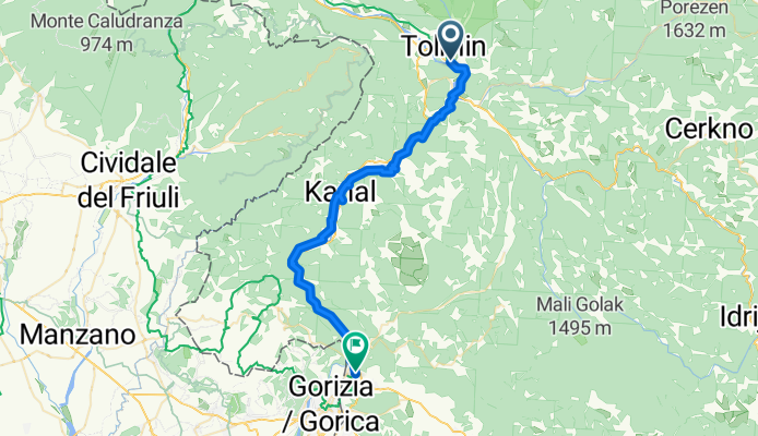 Soška kolesarska pot