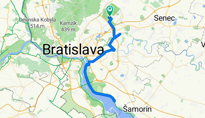 ČV-Vrakuňa-Hamuliakovo-ČV