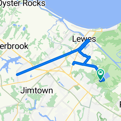 Wolfe Neck Rd, Rehoboth Beach to Wolfe Neck Rd, Rehoboth Beach