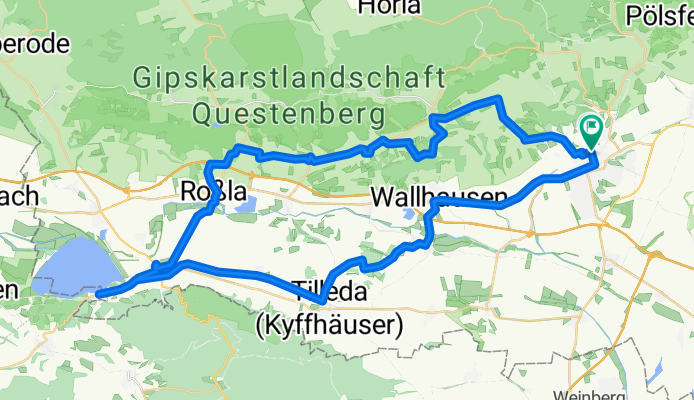 Route nach Südharz