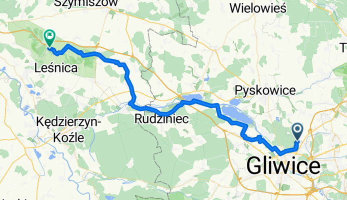 J Kukuczki, Gliwice do Rynek, Góra Świętej Anny