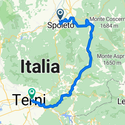 Spoleto corr terni antica ferrovia greenway