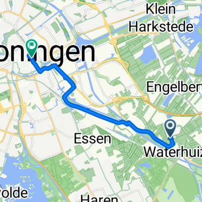Westerbroek en Waterhuizen, Westerbroek nach Oosterstraat, Groningen