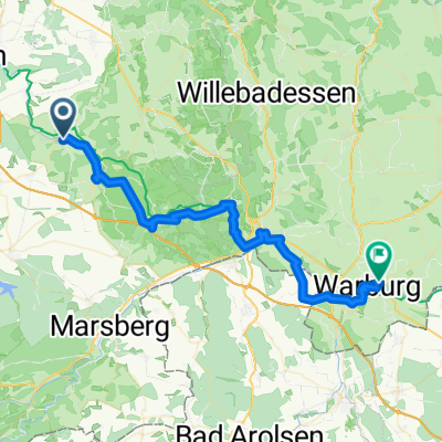 Atteln - Kloster Dalheim - Warburg