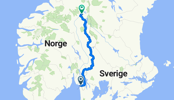 2.1 Halden bis Røros