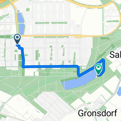 Oslostraße, München nach Trudering-Riem, München