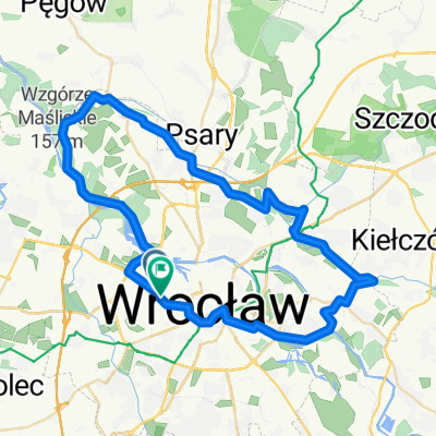 Wrocław Mikołajów (Zachodnia) do Wrocław Mikołajów (Zachodnia)