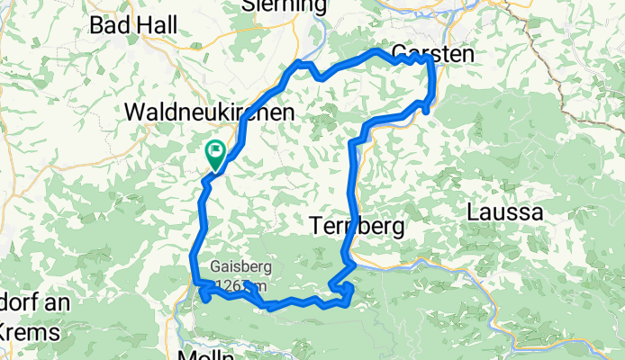 Route ab Ute's Kaffeehaus