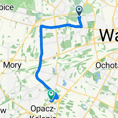 Ks Janusza, Warszawa do A Prystora, Warszawa
