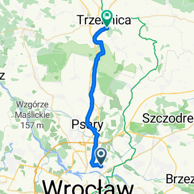 L Staffa, Wrocław do Leśna, Trzebnica