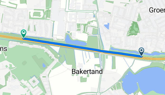 A 58, Tilburg naar A 58, Tilburg