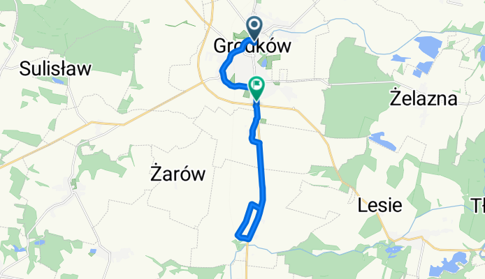 Fryderyka Chopina, Grodkow to H Sienkiewicza, Grodkow