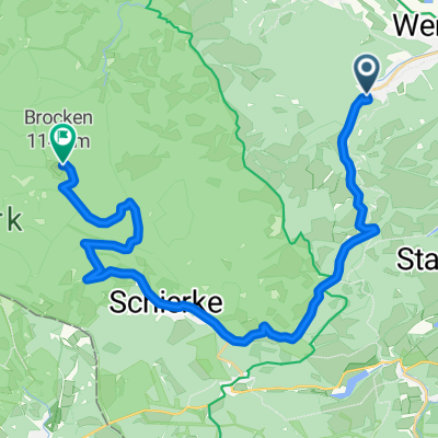 Brocken ab Wernigerode